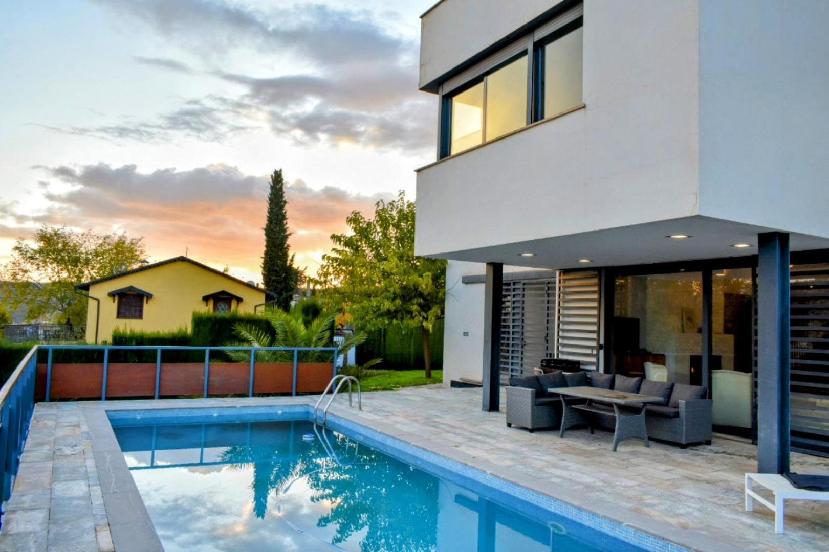 Villa Sierra Huétor Santillán Exteriér fotografie